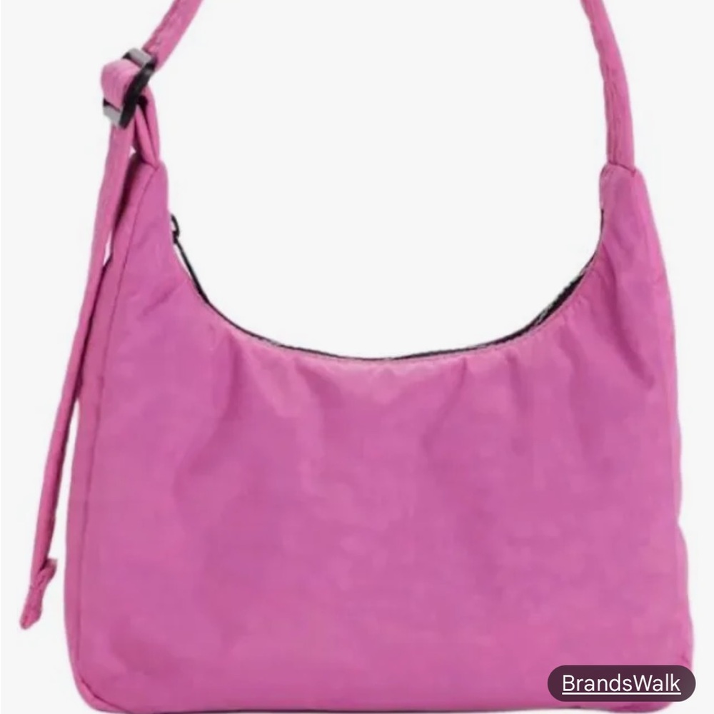 BAGGU Pink Nylon Shoulder Bag